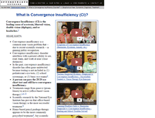 Tablet Screenshot of convergenceinsufficiency.org